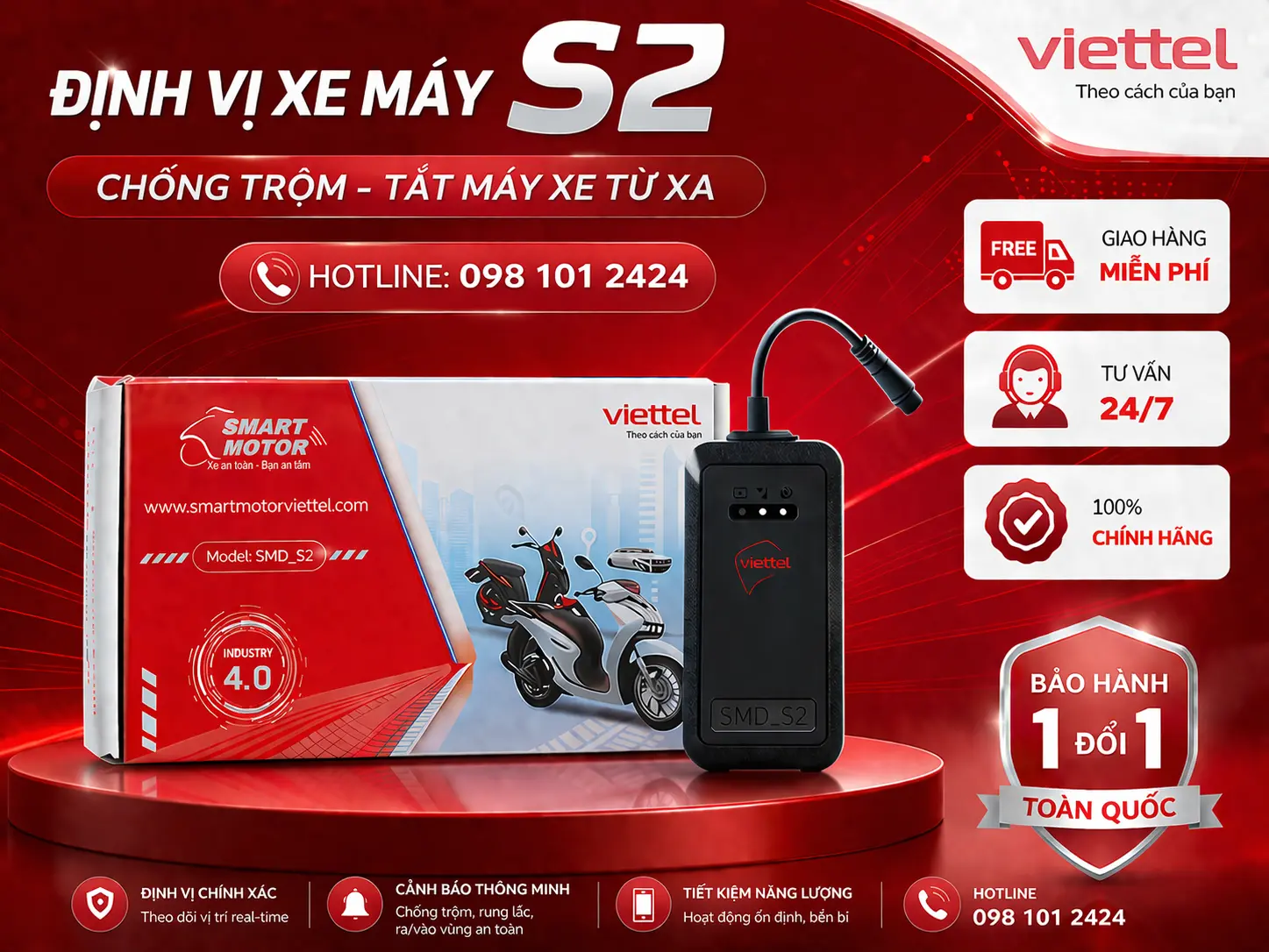 Giải pháp chống trộm xe máy kết hợp định vị GPS và điều khiển từ xa