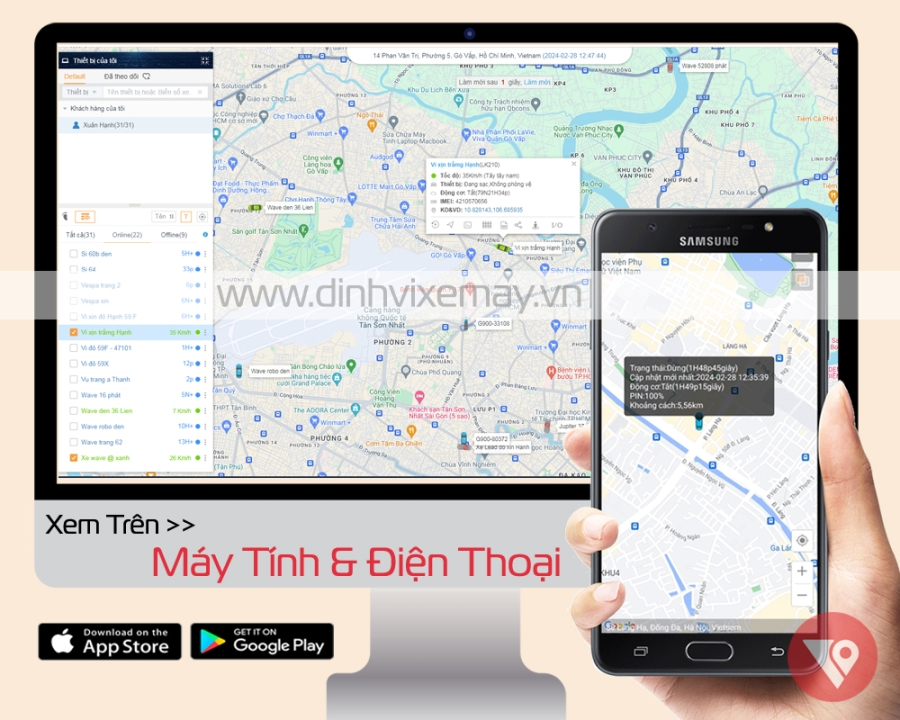 VietTrack – Giải Pháp Định Vị Xe Cho Doanh Nghiệp – Hơn 100.000 Khách Hàng Tin Dùng