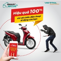 Smart Motor Viettel - Khóa chống trộm xe máy, thiết bị định vị 2 trong 1 tốt nhất hiện nay